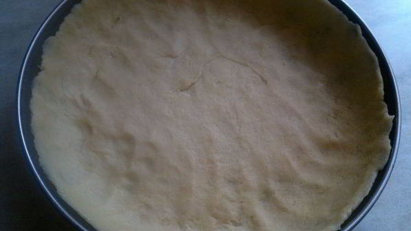 рыбный киш с гранатом