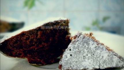 Шведский шоколадный пирог