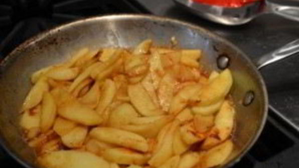 сладкий пирог из слоеного теста