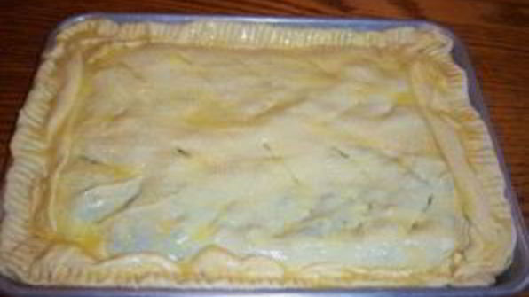 слоеный пирог с брокколи