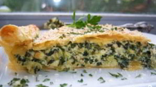 слоеный пирог с брокколи