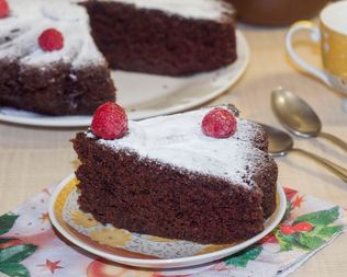 Сумасшедший пирог crazy cake без яиц