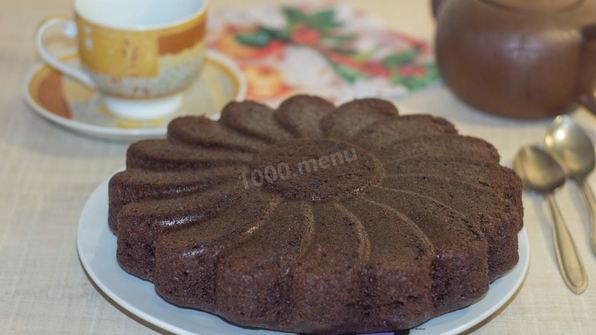 сумасшедший пирог crazy cake без яиц