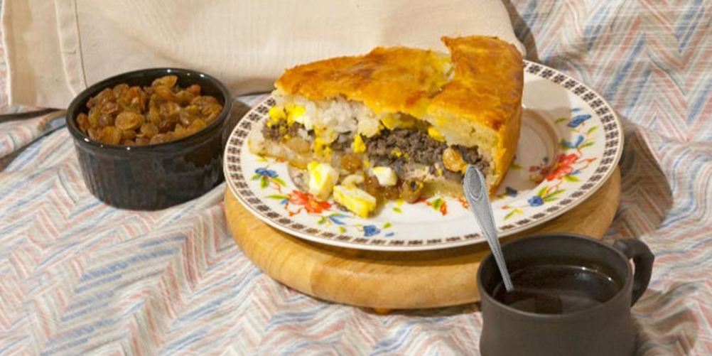Рецепт татарского пирога с рисом