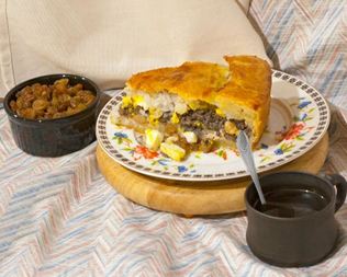 Татарский пирог с рисом