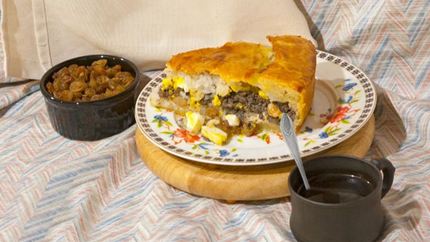 Татарский пирог с рисом