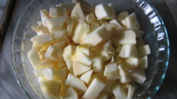 тертый яблочный пирог