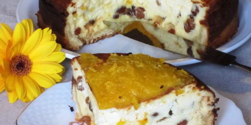 Рецепт творожно-лимонного пирог