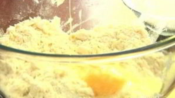 творожный пирог с малиной