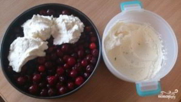 вишневый пирог с маскарпоне