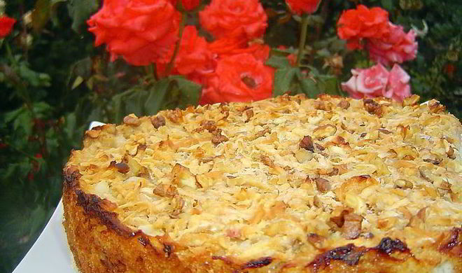 Яблочный пирог болгарский