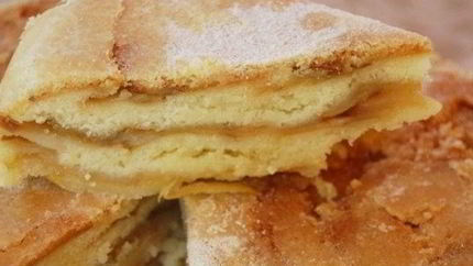 Яблочных пирог из сухих компонентов