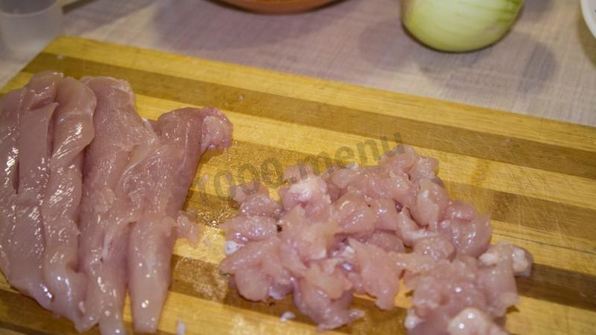 заливной пирог с курицей и картошкой