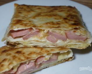 Быстрые пирожки из лаваша