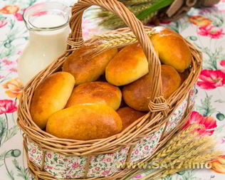 Дрожжевые пирожки на кефире