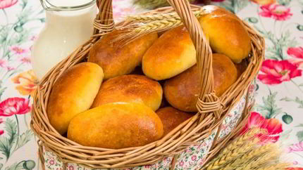 Дрожжевые пирожки на кефире