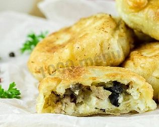 Дрожжевые пирожки на сковороде