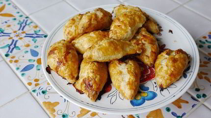 Хрустящие пирожки с мясом