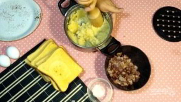 лентяйские пирожки из хлеба