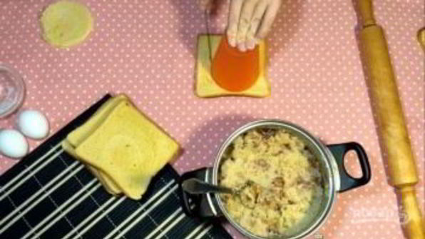 лентяйские пирожки из хлеба