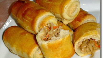 Молдавские пирожки с капустой