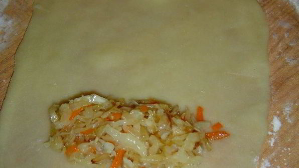 молдавские пирожки с капустой