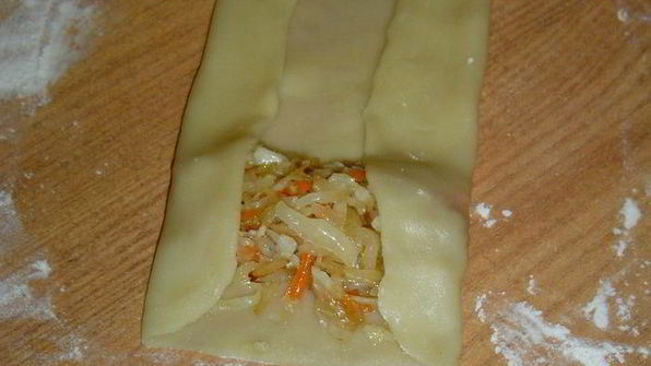 молдавские пирожки с капустой