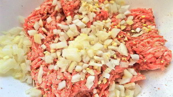 мясные пирожки из хрустящего теста