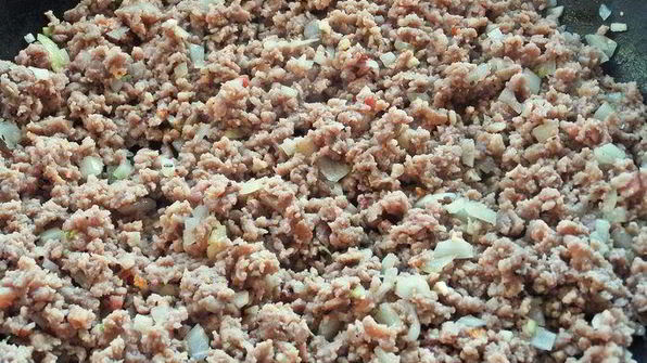 мясные пирожки из хрустящего теста