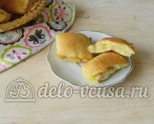 Печеные пирожки с картошкой