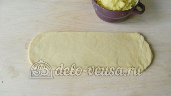 печеные пирожки с картошкой