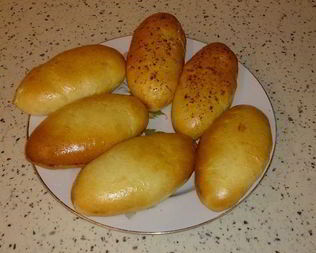 Пирожки дрожжевые на кефире