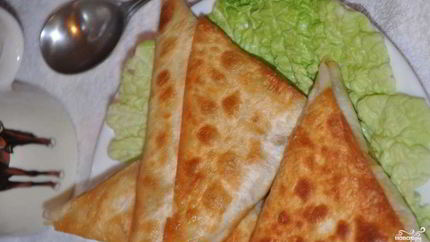 Пирожки из лаваша