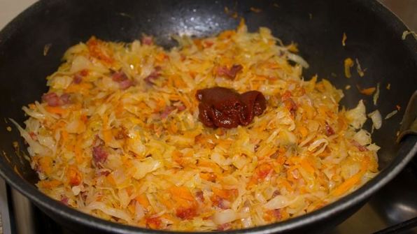 пирожки из ржаной муки с капустой в духовке