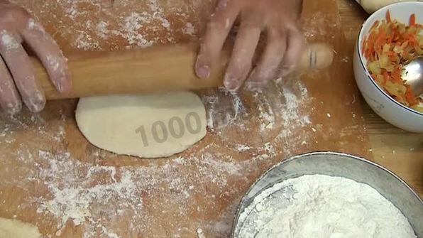 пирожки из теста без дрожжей на сковороде