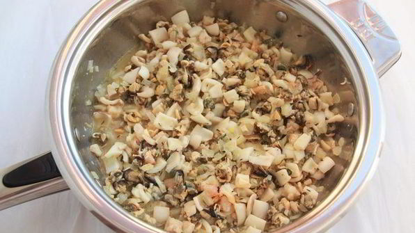 пирожки морской коктейль