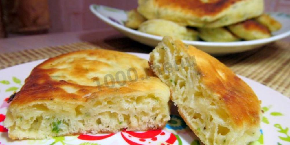 Рецепт пирожков на сыворотке без дрожжей жареные с сыром