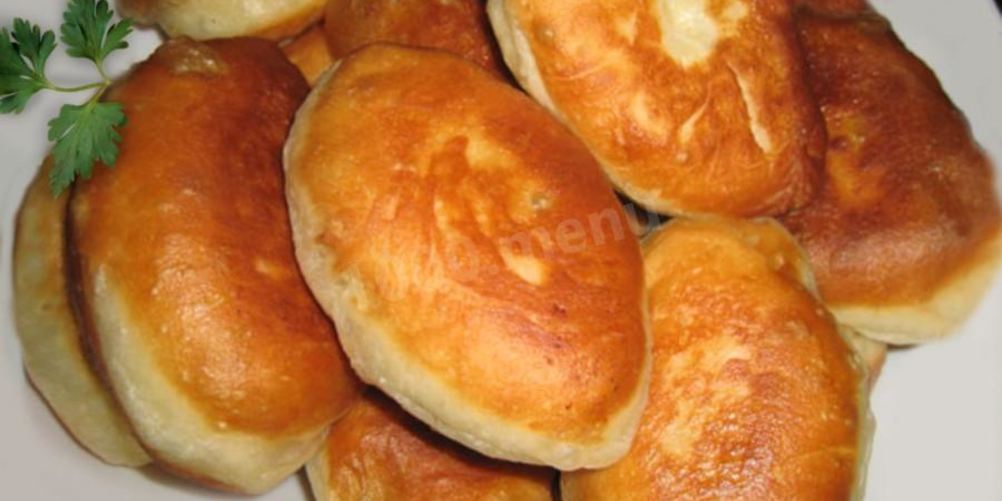 Рецепт пирожков на воде без дрожжей