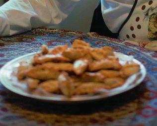 Пирожки с грибами и рисом