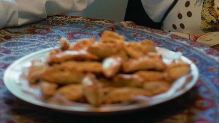 Пирожки с грибами и рисом