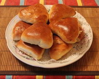 Пирожки с грибами