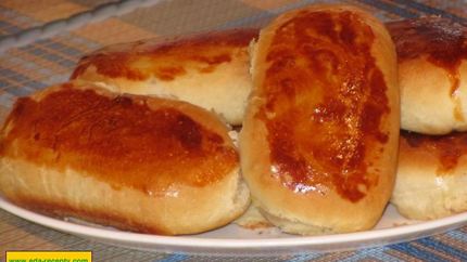 Пирожки с картошкой из дрожжевого теста в духовке