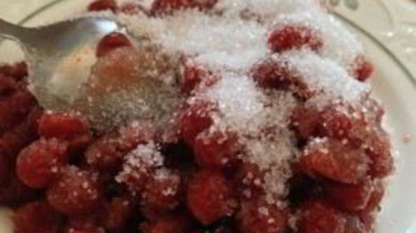 пирожки с клюквой