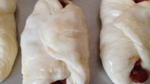 пирожки с клюквой