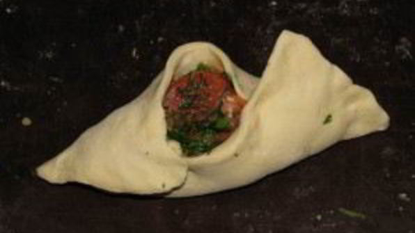 пирожки с красной рыбой