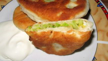 Пирожки с молодой капустой