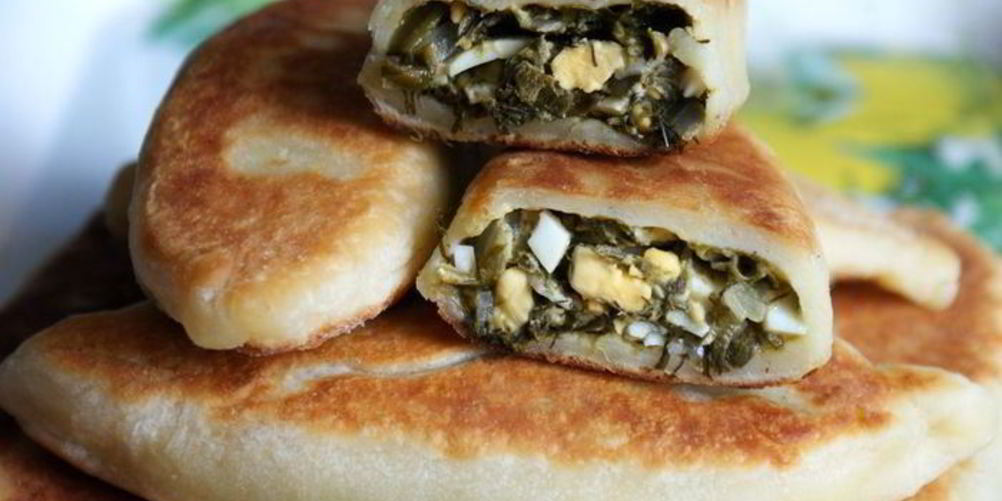 Рецепт пирожков с огородной зеленью