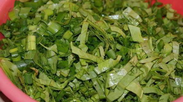 пирожки с огородной зеленью