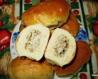 Пирожки с сайрой