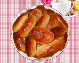 Пирожки с вареньем из заварного теста